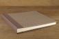 Preview: Photo album with floral pattern brown "Gerti", individual album, handmade